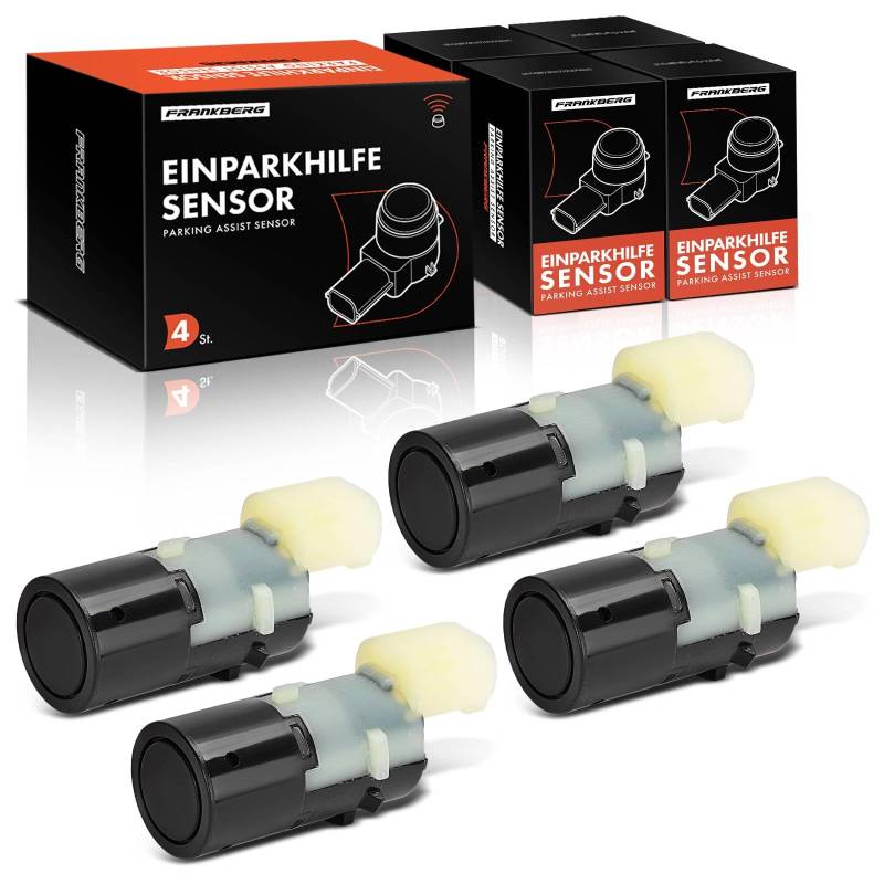 Frankberg 4x Parksensor Vorne Hinten Kompatibel mit 3er E46 316-330 1.6L-3.0L 2000-2005 Einparkhilfe 3er Touring E46 316-330 1.6L-3.0L 2000-2007 Replace# 66206989067 von Frankberg