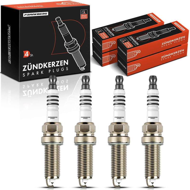 Frankberg 4x Zündkerze Zündkerzen Kompatibel mit Clio IV BH 0.9L 1.2L 2012-2023 Micra V K14 0.9L 2016-2023 Duster HM 1.2L 2017-2023 Sandero II 0.9L 2012-2023 Replace# ILKAR7F7G von Frankberg