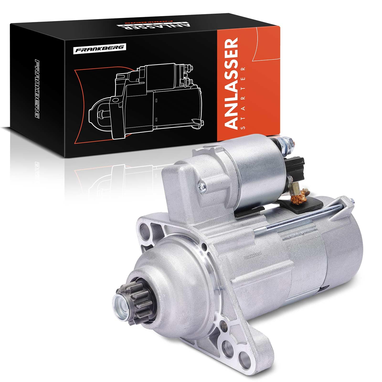 Frankberg Anlasser Starter 2,0KW Kompatibel mit Fabia I 6Y2 1.4L 1.9L 2000-2008 Ibiza III 6L1 1.4L 2002-2009 C.a.d.d.y III MPV 2CB 2CJ 2KB 2KJ 1.9L 2005-2010 Replace# 02Z911024J von Frankberg