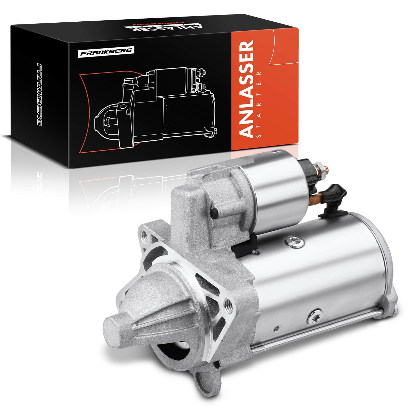 Frankberg Anlasser Starter Diesel Kompatibel mit Movano B 2010-Heute Laguna II BG0/1 2005-2007 Megane III DZ0/1 2009-Heute Scénic II JM0/1 2005-2009 von Frankberg