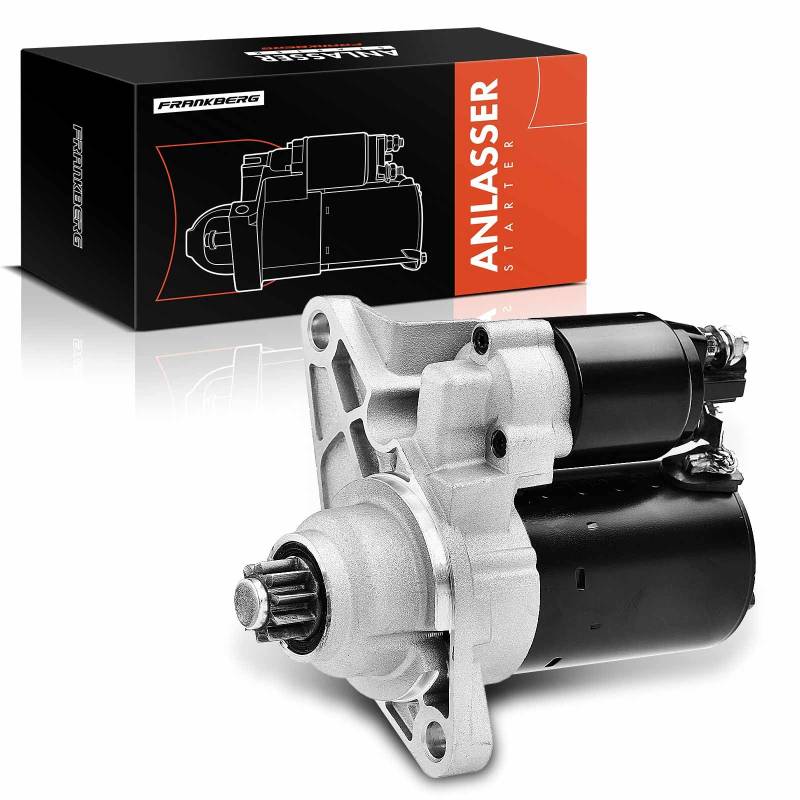 Frankberg Anlasser Starter Kompatibel mit A1 2010-2015 A3 2003-2007 Ibiza 2002-2015 Leon 2006-2012 Fabia 2002-2014 Octavia 2004-2010 Golf 2003-2013 Polo 2001-2014 von Frankberg