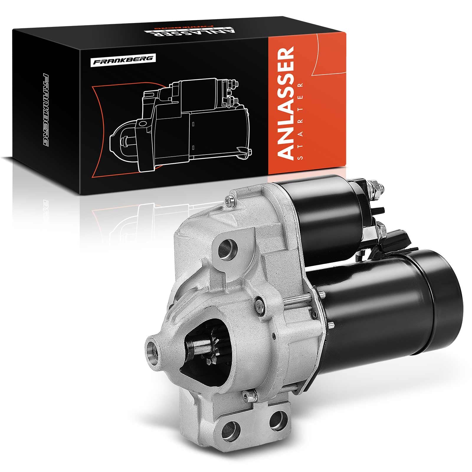 Frankberg Anlasser Starter Kompatibel mit C5 2001-2010 C8 2002-2005 407 2004-2010 605 1997-1999 Avantime 2001-2003 Clio 2000-2005 Laguna 1998-2007 Safrane 1999-2000 von Frankberg