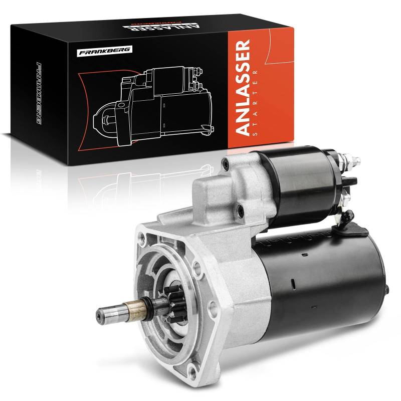 Frankberg Anlasser Starter Kompatibel mit Golf III 1991-1999 Polo 1994-2001 Caddy II 1995-2004 Lupo 1998-2005 Cordoba 1994-2002 Ibiza II 1993-2002 Arosa 2000-2004 von Frankberg