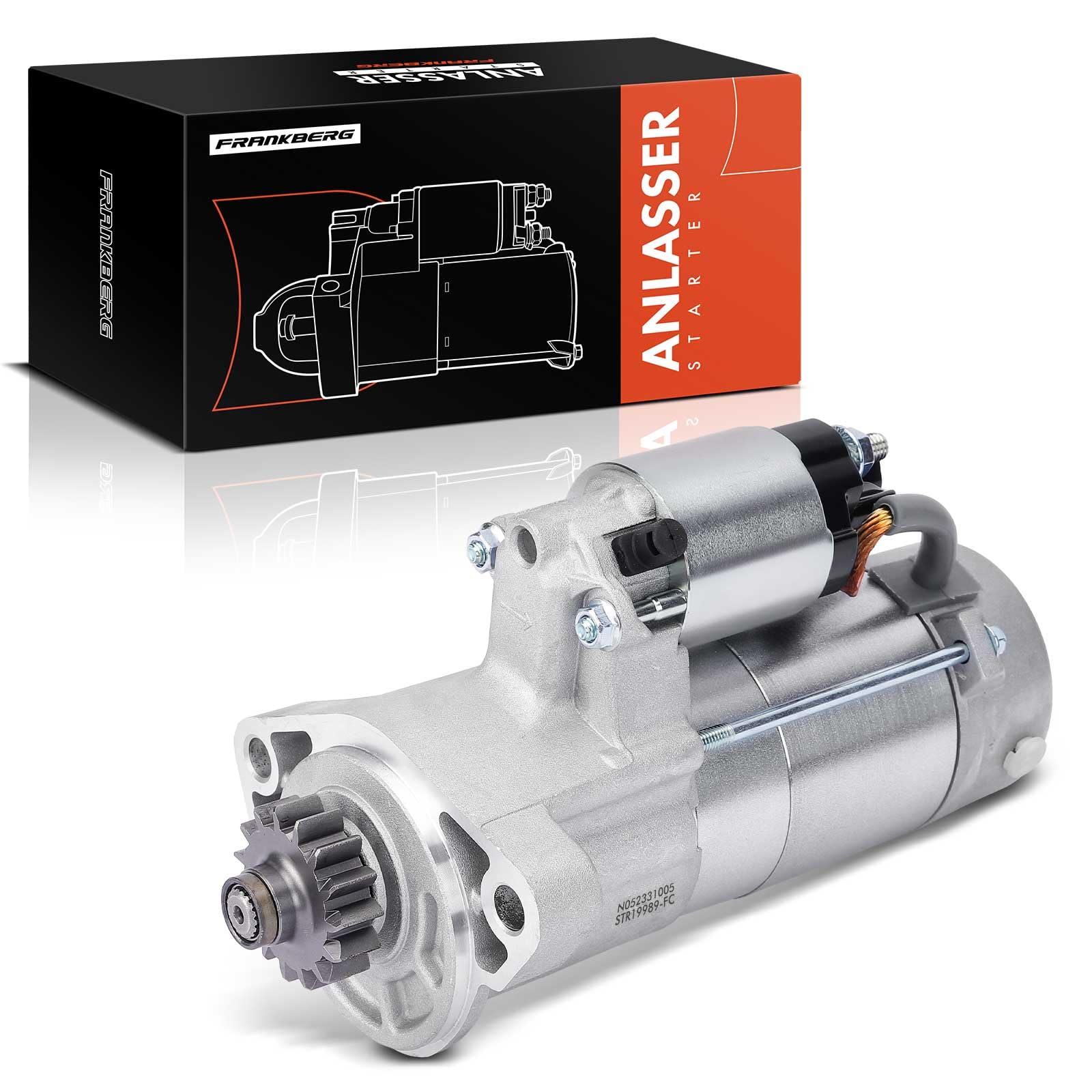 Frankberg Anlasser Starter Kompatibel mit Q7 4LB 3.0L 2007-2015 Cayenn.e 92A 3.0L 2010-2024 Panamer.a 970 3.0L 2011-2016 Touare.g 7P5 7P6 3.0L 2010-2018 Replace# 428000-7223 von Frankberg