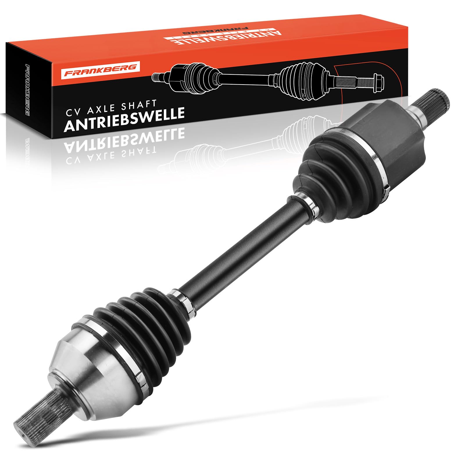 Frankberg Antriebswelle Achswelle Automatikgetriebe Vorne Links Kompatibel mit Mondeo IV BA7 2.0L 2007-2015 Galaxy WA6 2.0L 2006-2015 S-Max Van WA6 2.0L 2010-2014 Replace# 1667957 von Frankberg