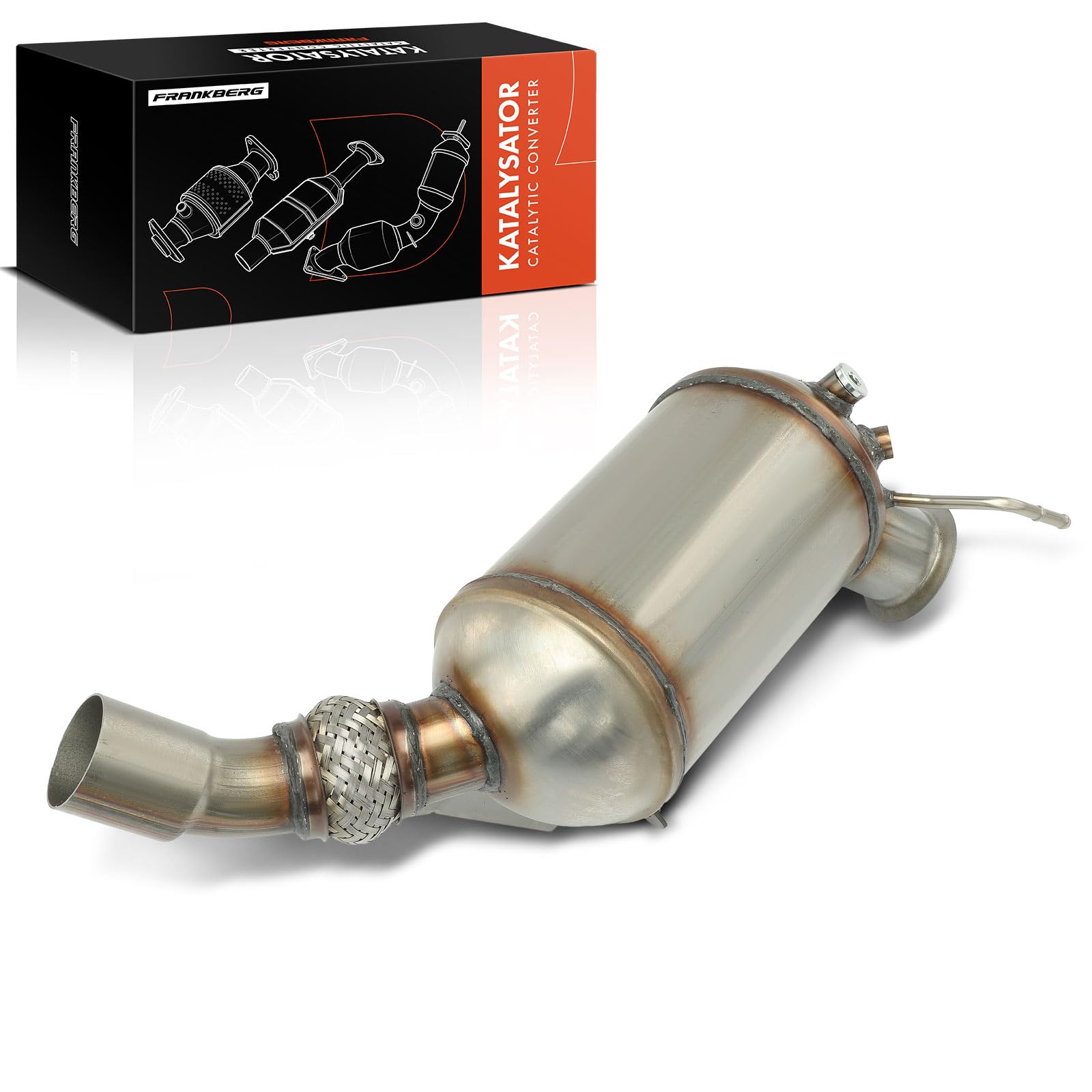 Frankberg DPF Dieselpartikelfilter Diesel Kompatibel mit 3er E90 318d 320d 2005-2007 3er Touring E91 318d 320d 2004-2012 Replace# 18307798307 von Frankberg