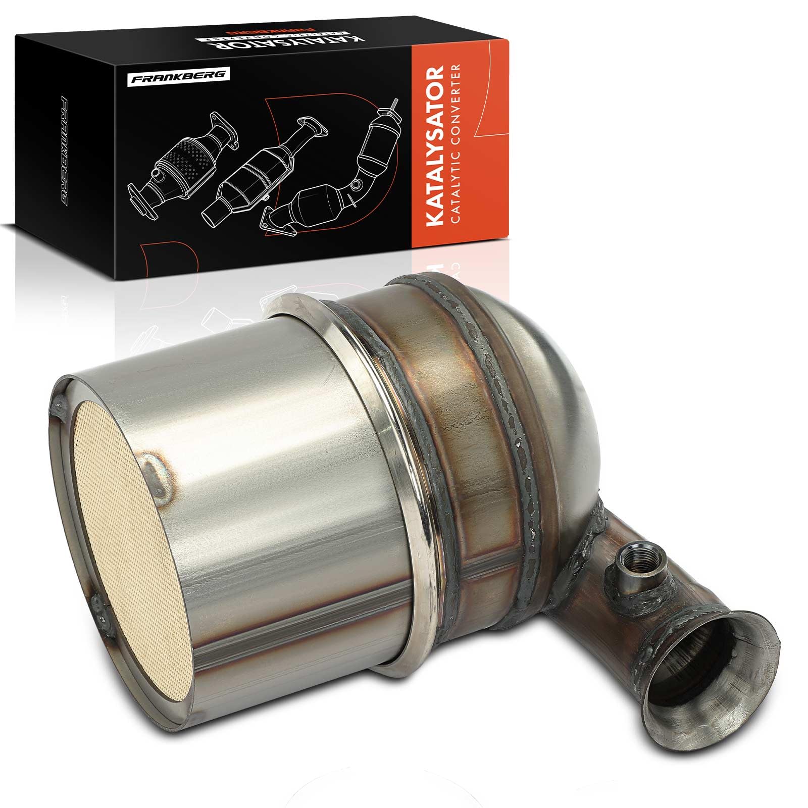 Frankberg DPF Dieselpartikelfilter Diesel Kompatibel mit Berlingo C-Elysee C3 II C4 C5 III DS3 DS4 DS5 Partner 207 208 2008 3008 308 4008 5008 Replace# 1731XK von Frankberg