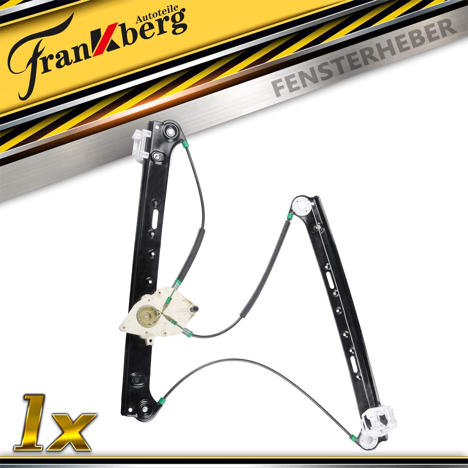 Frankberg Elektrisch Fensterheber Ohne Motor Vorne Links Kompatibel mit X3 E83 Alle Motoren SUV 2004-2011 51333448249 von Frankberg