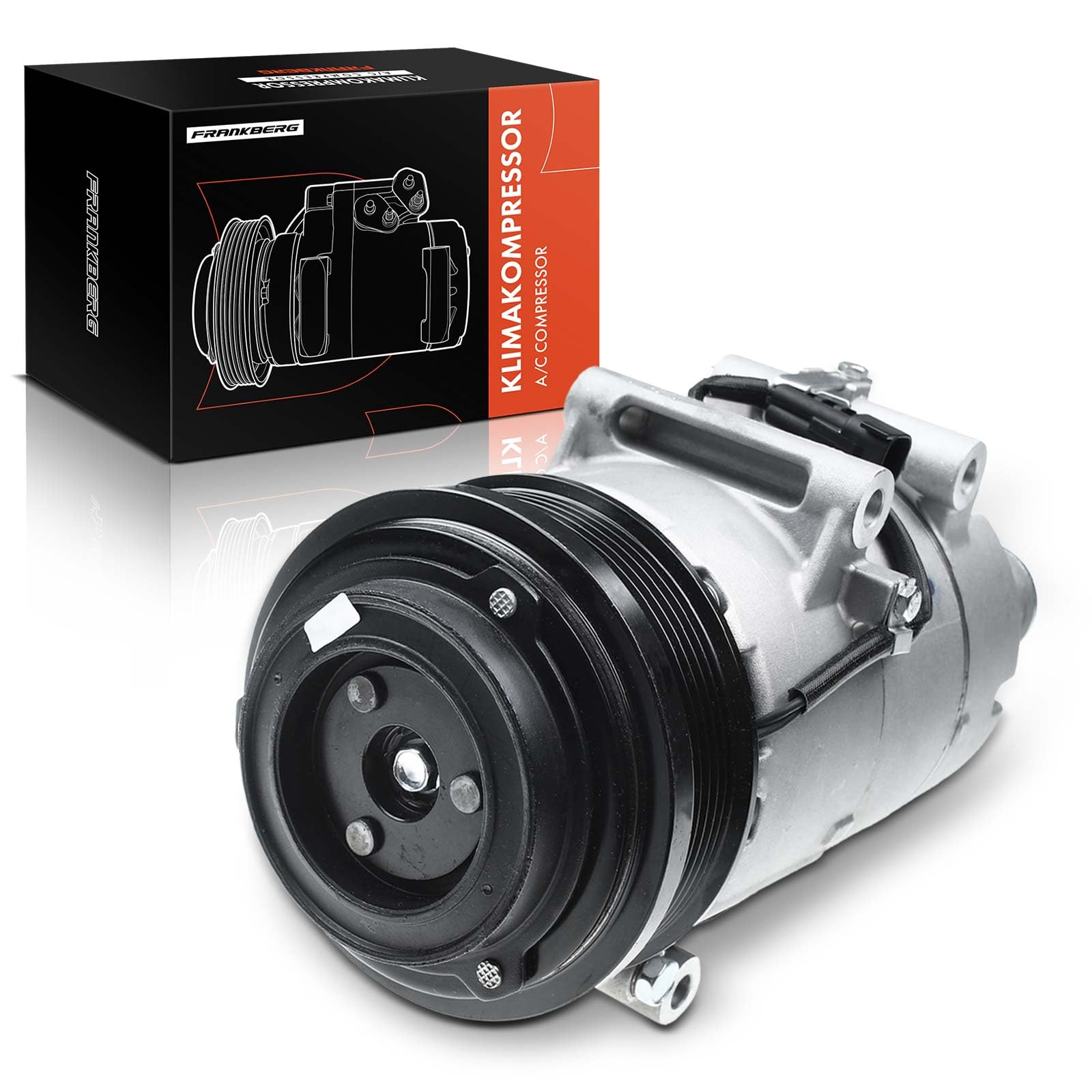 Frankberg Klimakompressor Klimaanlage Kompatibel mit Focus II DA DP HCP 1.8L 2005-2012 C-Max DM2 1.8L 2007-2010 Focus C-Max 1.8L 2005-2007 Replace# 1678412 von Frankberg