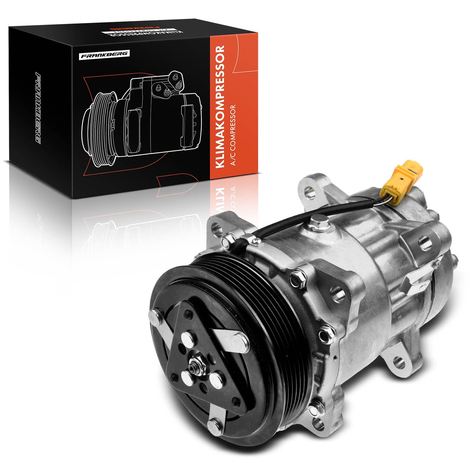 Frankberg Klimakompressor Kompatibel mit C5 I DC 2.0L-2.2L 2001-2004 Jumper 244 Z 2.0L-2.8L 2002-2006 Xsara N1 1.4L-2.0L 1997-2005 Ducato 244 2.8L 2002-2006 Replace# 9600859180 von Frankberg