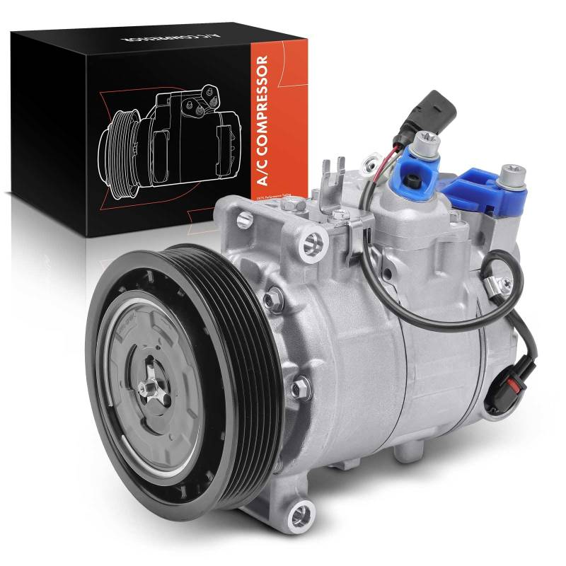 Frankberg Kompressor Klimaanlage Kompatibel mit A4 8K2 B8 3.0L 2007-2015 A4 Avant 8ED B7 3.1L 2005-2008 A6 Allroad 4FH C6 3.0L 3.1L 2006-2011 A5 8T3 3.0L 2007-2017 Replace# A0008303502 von Frankberg