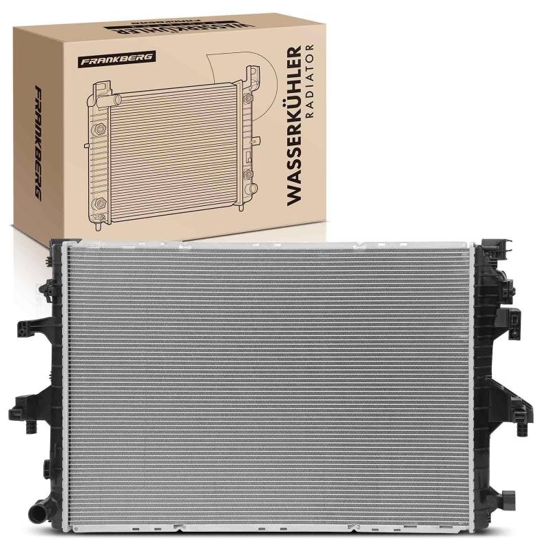 Frankberg Kühler Wasserkühler Motorkühler Kompatibel mit California T5 Camper 7EC 7EF 7EG 7HF 2.0L 2009-2015 Mul.tivan V 7EF 7EM 7EN 7HF 7HM 7HN 2.0L 2009-2015 Replace# 7E0121253A von Frankberg