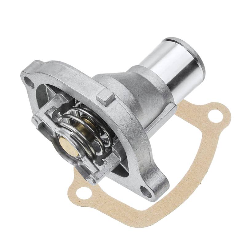 Frankberg Kühlmittel Thermostat mit Gehäuse Dichtung Kompatibel mit Doblo 2001-2005 Panda 1982-Heute Punto 1993-2012 Tipo 1988-1991 Replace# 7545958 von Frankberg