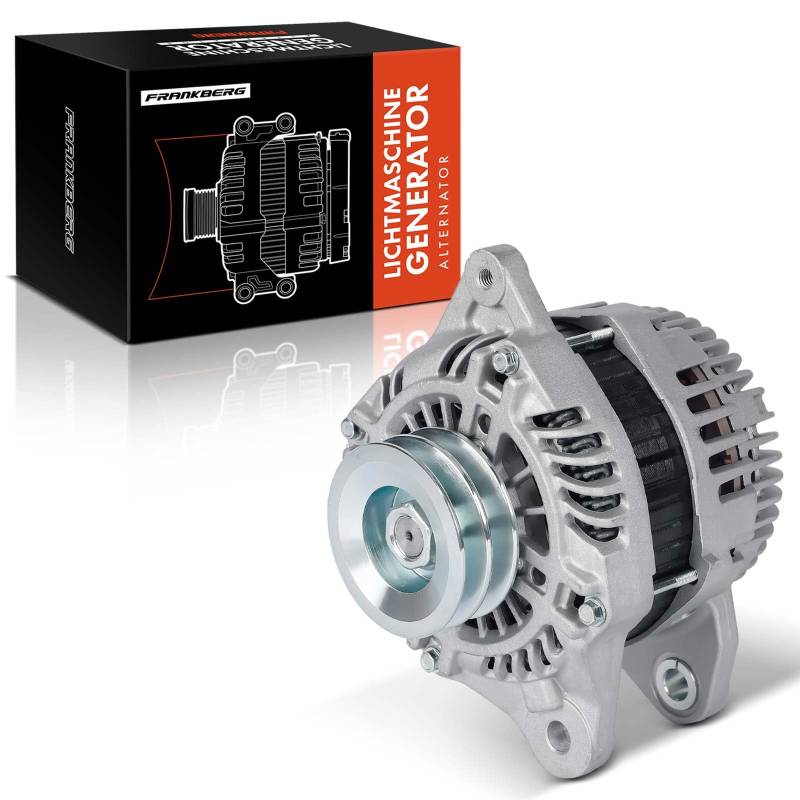 Frankberg Lichtmaschine Generator mit Keilrippenriemenscheibe Kompatibel mit Santa Fé III DM DMA 2.2L 2015-2018 Pajero IV V8W V9W 3.2L 2007-2024 Replace# A002TX1279 von Frankberg