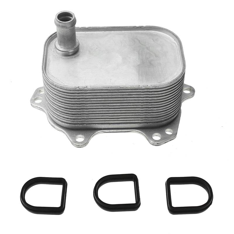 Frankberg Ölkühler Motoröl für A4 8K2 A4 Allroad 8KH A4 Avant 8K5 A5 8T3 8F7 8TA A6 4G2 A6 Avant 4G5 Q5 8RB 2.0L 2007-2018 03N117021A von Frankberg