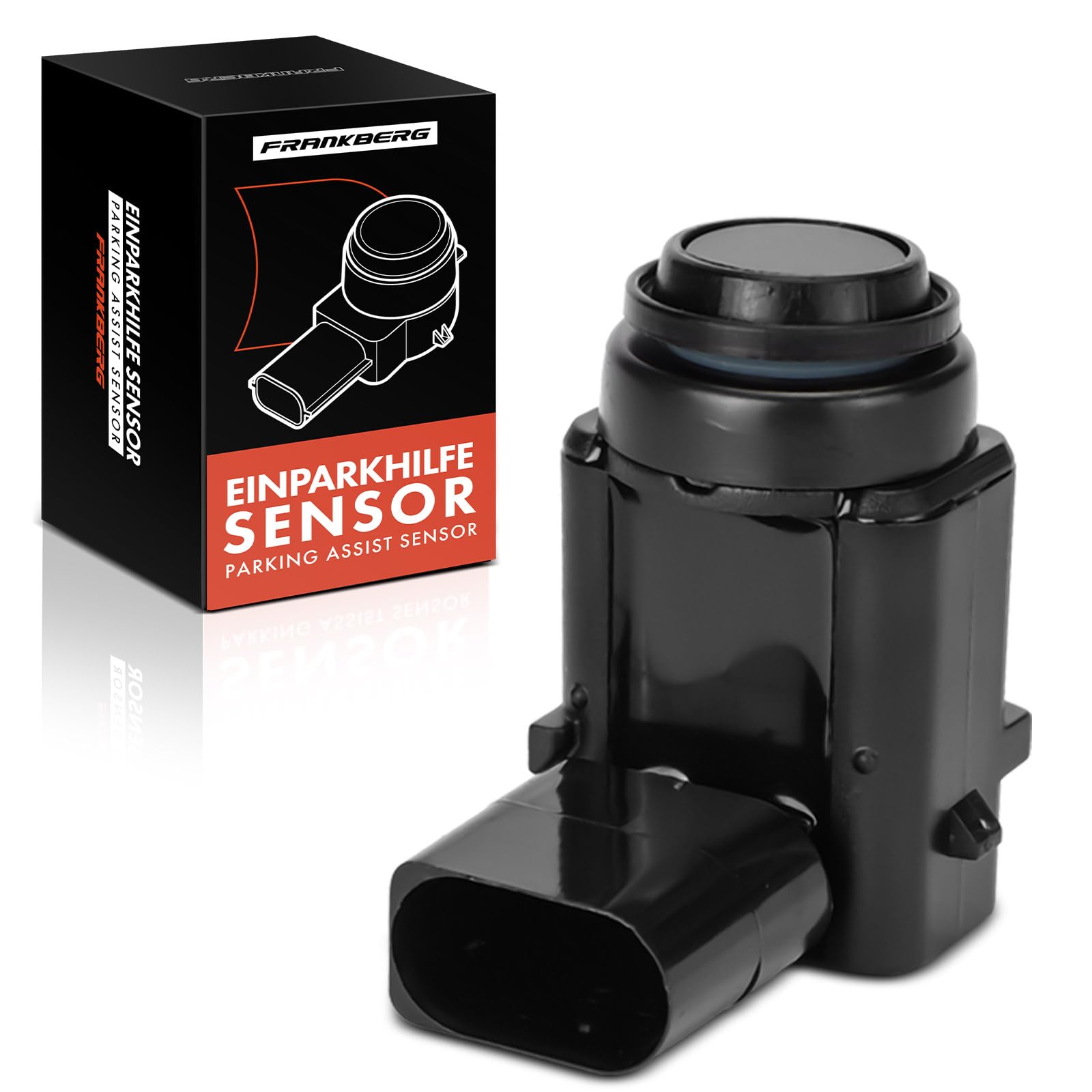 Frankberg Parksensor Einparkhilfe Vorne Hinten Kompatibel mit Altea 5P1 1.2L-2.0L 2004-2019 Golf Plus 521 5M1 1.4L-2.0L 2004-2013 Golf V 1K1 1.4L-3.2L 2003-2009 Replace# 1K0919275 von Frankberg