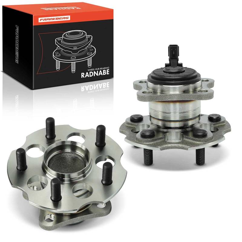 Frankberg 2x Radnabe Radlagersatz mit integriertem ABS-Sensor Hinterachse Kompatibel mit Verso R2 1.6L 1.8L 2.0L 2.2L 2009-2018 Replace# 424500F020 von Frankberg