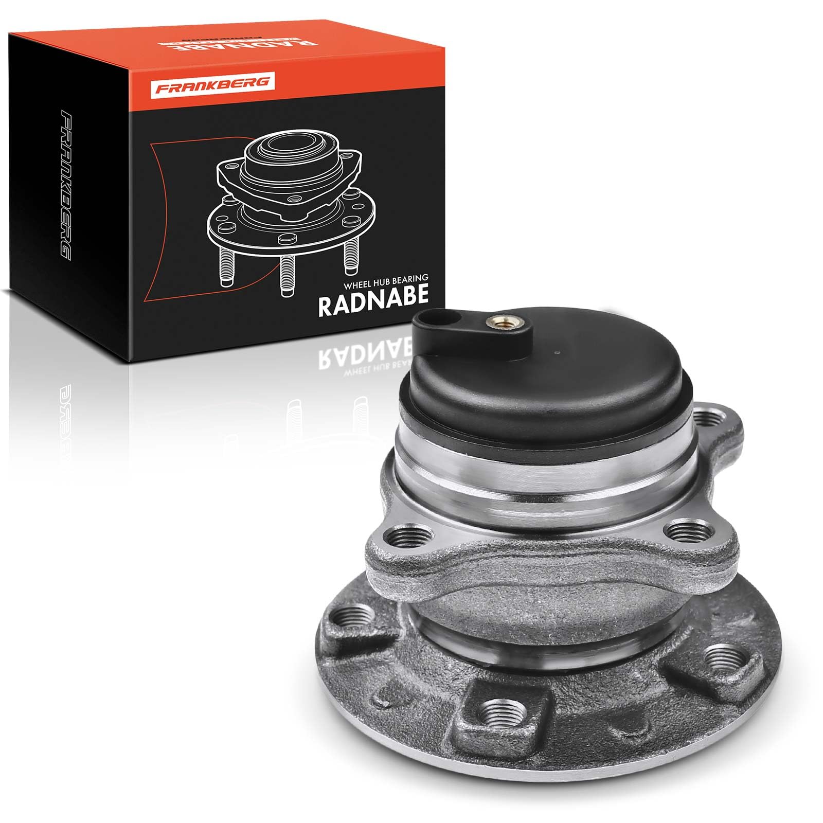 Frankberg 1x Radlager Radlagersatz mit Integriertem ABS Sensor Hinterachse Kompatibel mit Grandland X A18 2017-2023 3008 SUV M4 MC MJ MR 2016-2023 Rifter 2018-2023 Replace# 9803736180 von Frankberg