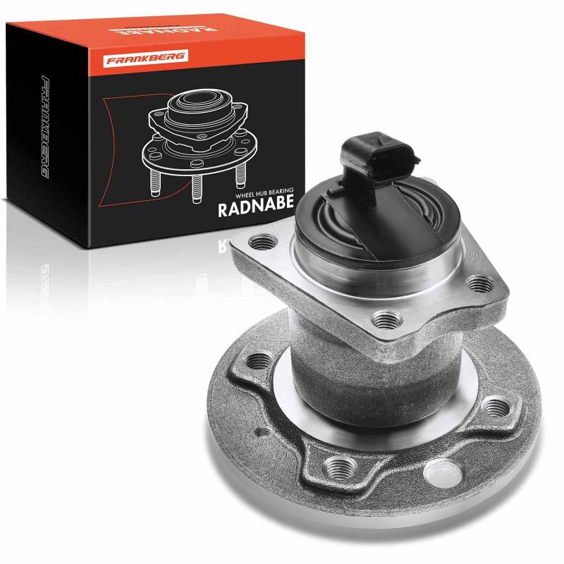 Frankberg 1x Radlagersatz Hinterachse mit integriertem ABS-Sensor Kompatibel mit Astra H L48 1.4L-1.8L 2004-2010 Astra H GTC L08 1.2L-1.8L 2005-2010 Replace# 1604315 von Frankberg