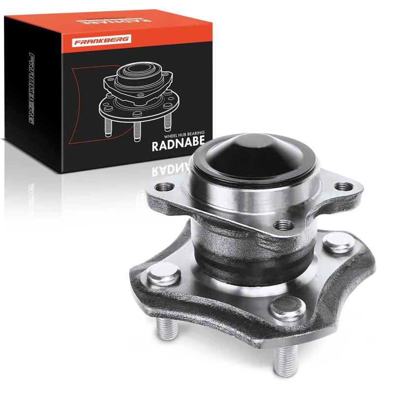 Frankberg 1x Radlager Radlagersatz Hinterachse beidseitig Kompatibel mit Yaris NCP1 NLP1 SCP1 1.0L 1.4L 1999-2005 Schrägheck Yaris Verso NCP2 NLP2 1.3L 1.5L 1999-2005 MPV Replace# VKBA3930 von Frankberg