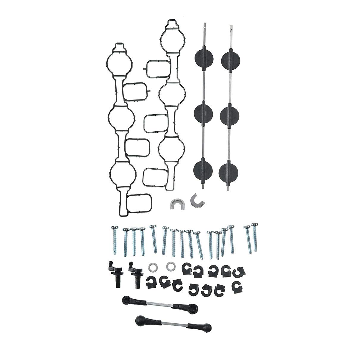 Frankberg Saugrohrklappe Reparatursatz für A4/A4 Allroad/A4 Avant A5/A5 Sportback A6/A6 Allroad /A6 Avant A7 Sportback A8 Q5 Q7 C-a-y-e-n-n-e Phaeton T-o-u-a-r-e-g 2003-2018 059198212 von Frankberg