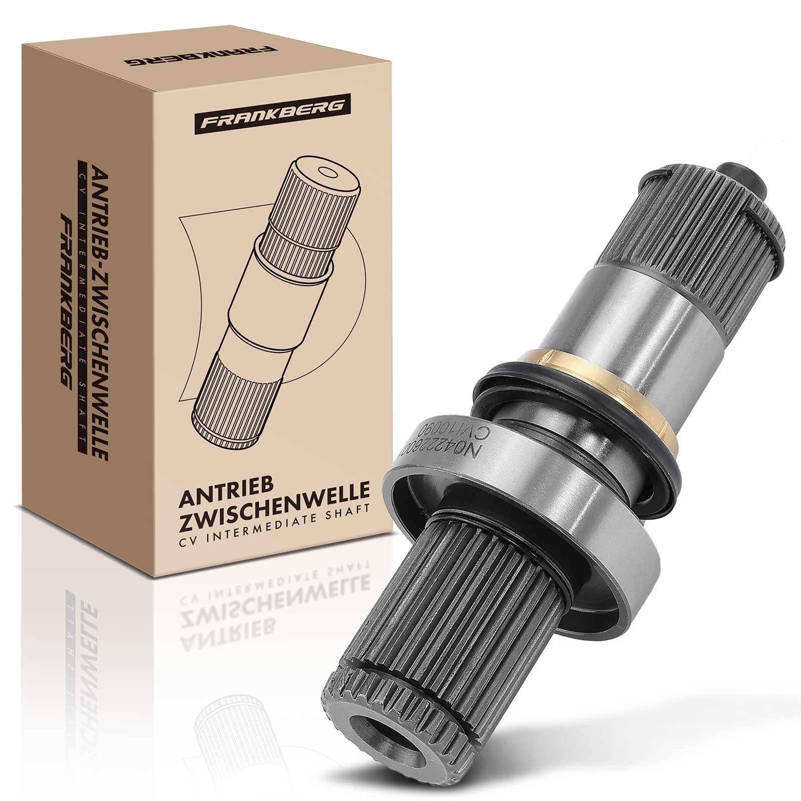 Frankberg Steckwelle Antriebswelle Vorne Rechts Kompatibel mit M.u.l.t.i.v.a.n V 1.9L-3.2L 2003-2015 Transporter V 1.9L-3.2L 2003-2015 Replace# 0A5409343A von Frankberg