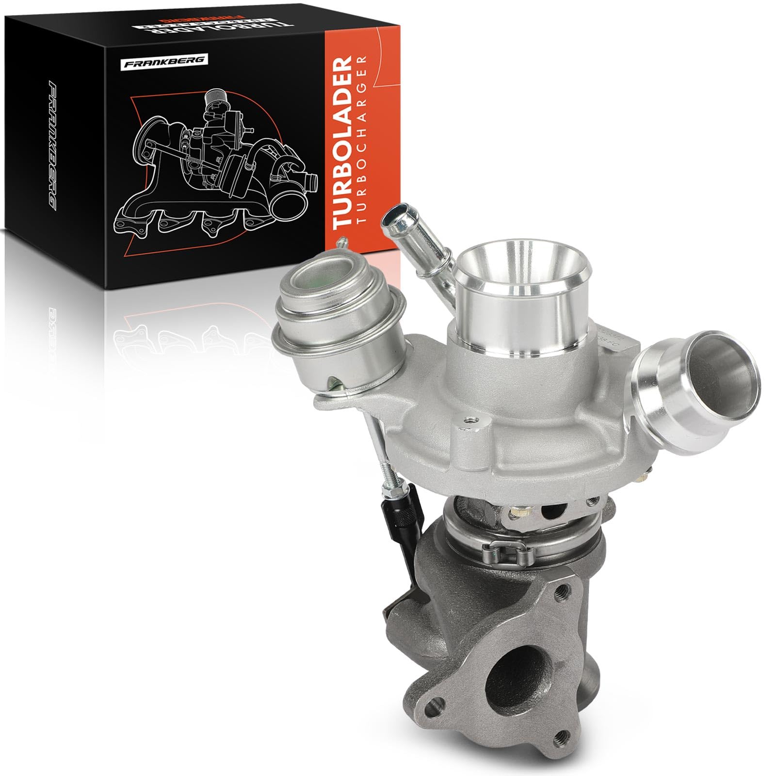 Frankberg Turbolader Abgasturbolader Diesel Kompatibel mit Astra J P10 1.6L 2014-2015 Insignia B Grand Sport Z18 1.6L 2017-2024 Mokka/Mokka X J13 1.6L 2015-2024 Replace# 55496238 von Frankberg