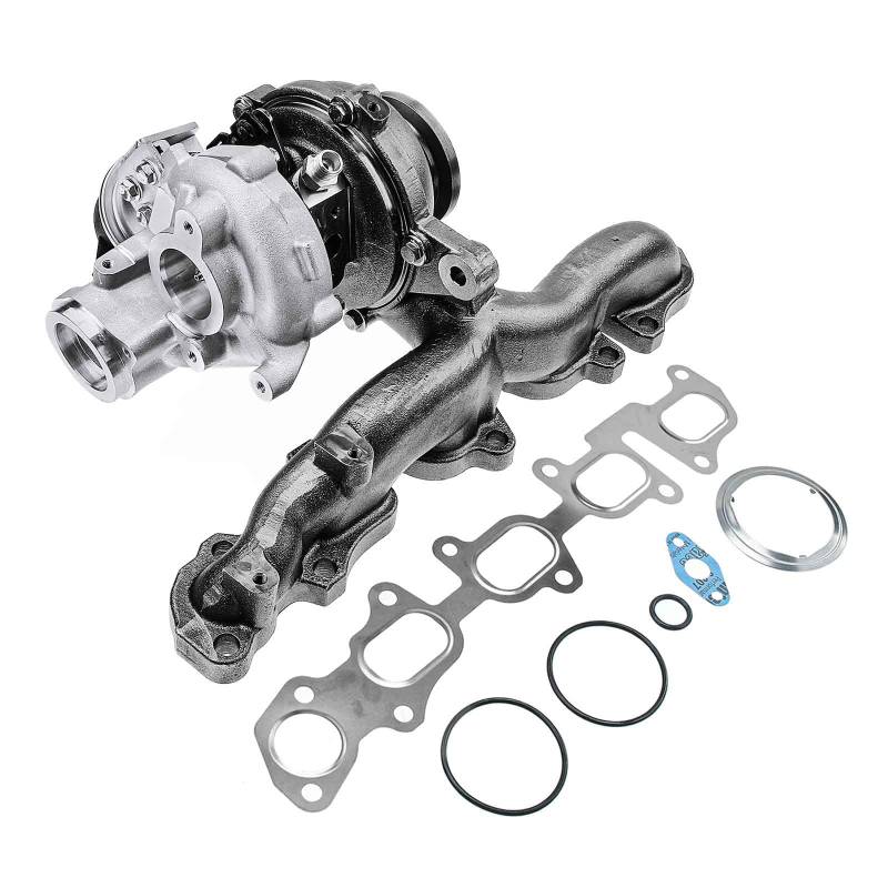 Frankberg Turbolader Diesel 3-Polig Kompatibel mit A4 8K2 2.0L 2007-2015 A4 Allroad 8KH 2.0L 2009-2016 A4 Avant 8K5 2.0L 2013-2015 Q5 8RB 2.0L 2010-2017 Replace# 04L253019A von Frankberg