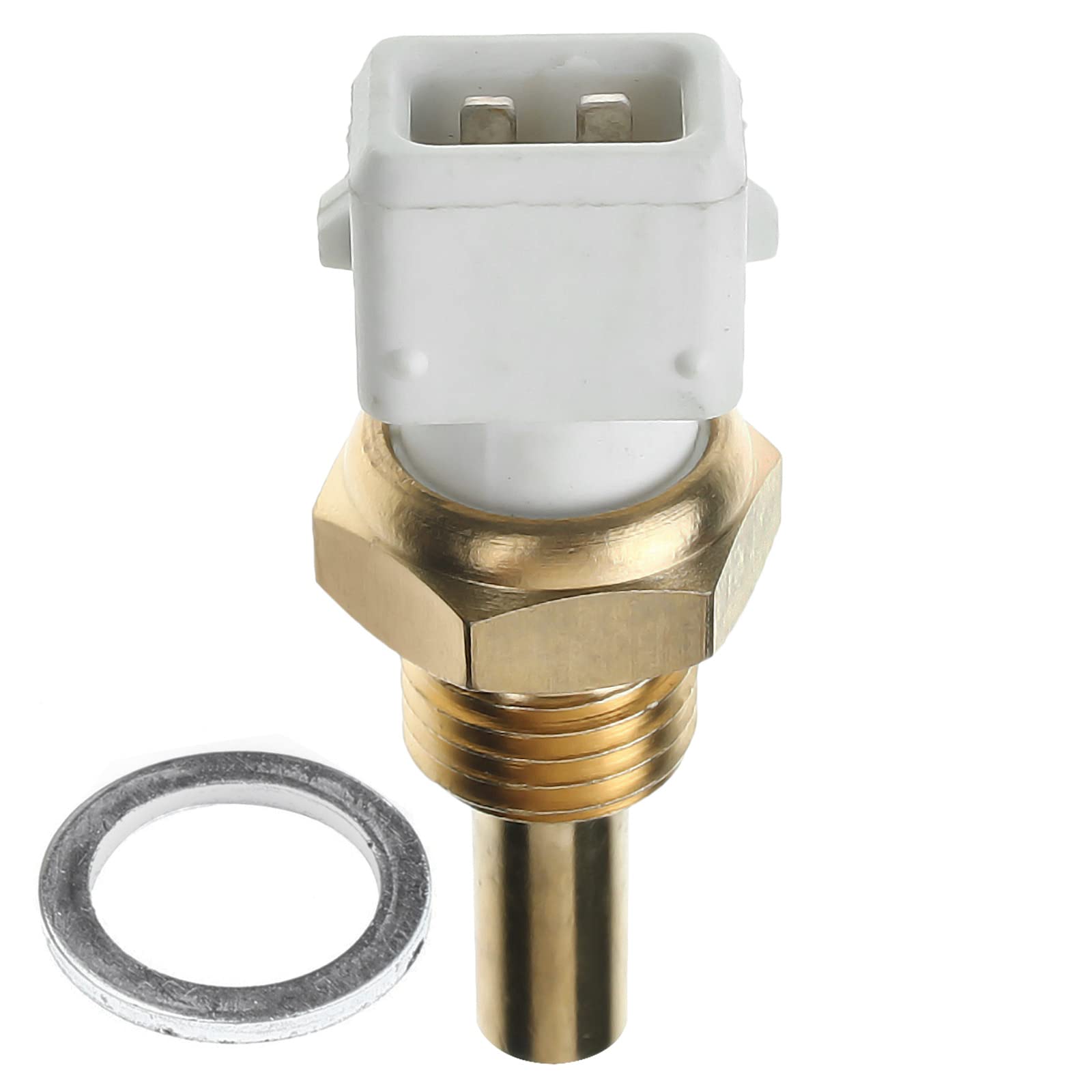 Sensor Kühlmitteltemperatur für A6 4A2 4A 4A5 A8 4D2 4D8 7er E38 Toledo I 1L 850 854 855 S70 874 S80 I 184 V70 I 875 876 V70 II 285 Benzin Diesel 1991-2007 12621288158 von Frankberg