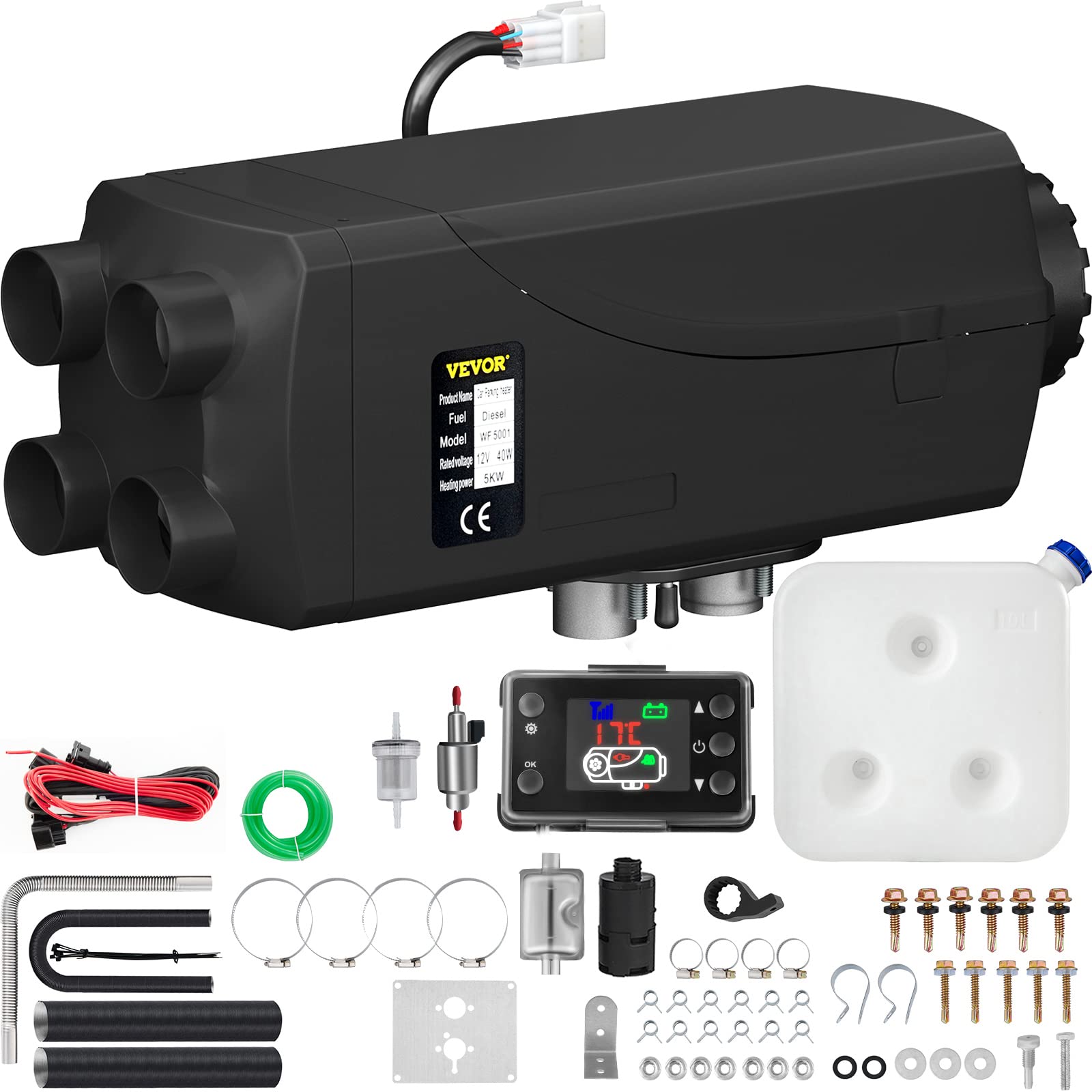 Frantools HQ 8KW 12V Air diesel Heizung Luftheizung Heizgerät Standheizung Ölheizgerät ip von Frantools