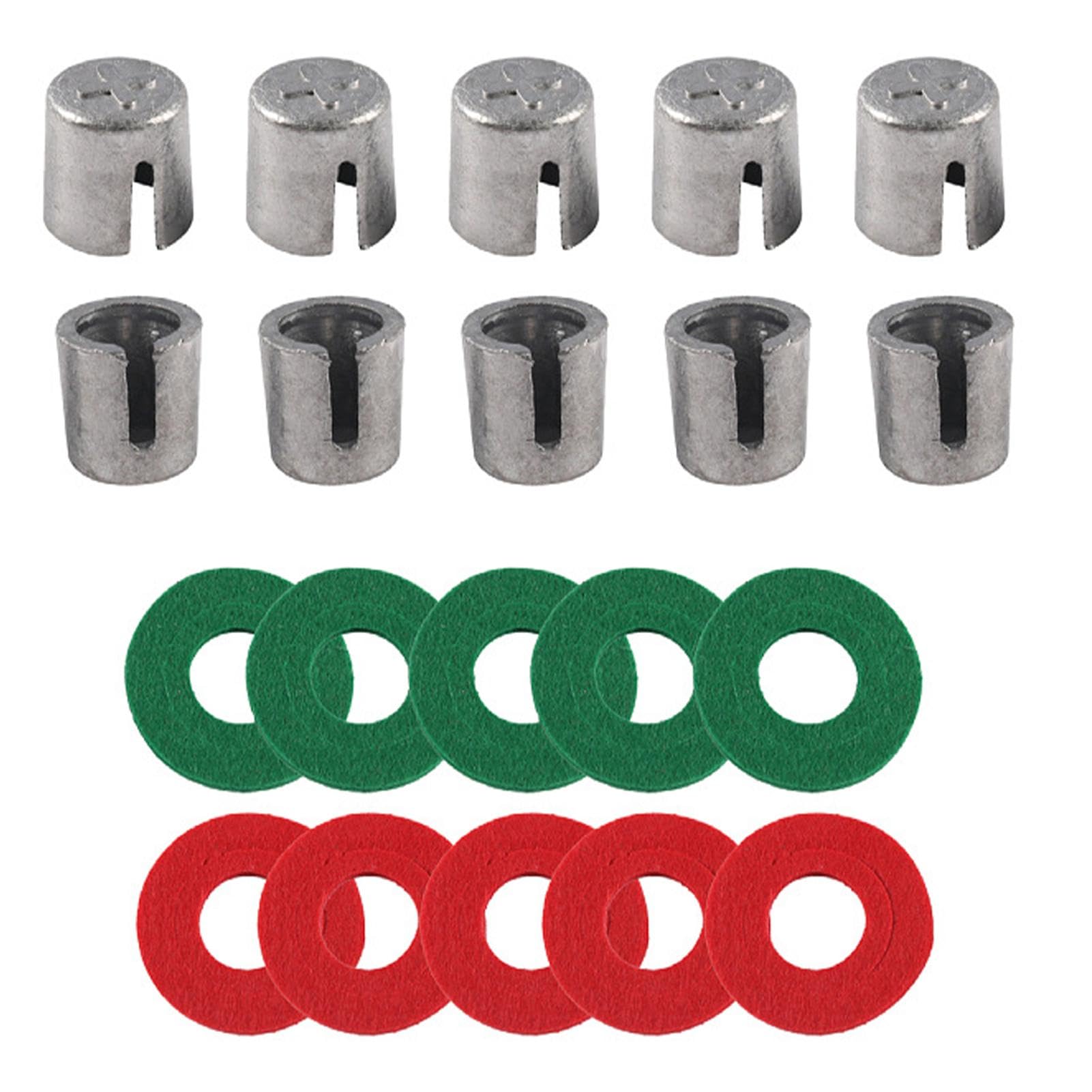Batteriepol-Unterlegscheiben, Pol-Unterlegscheiben, Batteriepol-Adapter | Hochleistungs-Anschlussadapterhülsen für die Batteriereparatur | Unterlegscheiben für SUV-, Wohnmobil- und LKW-Anwendungen von Fravsiu