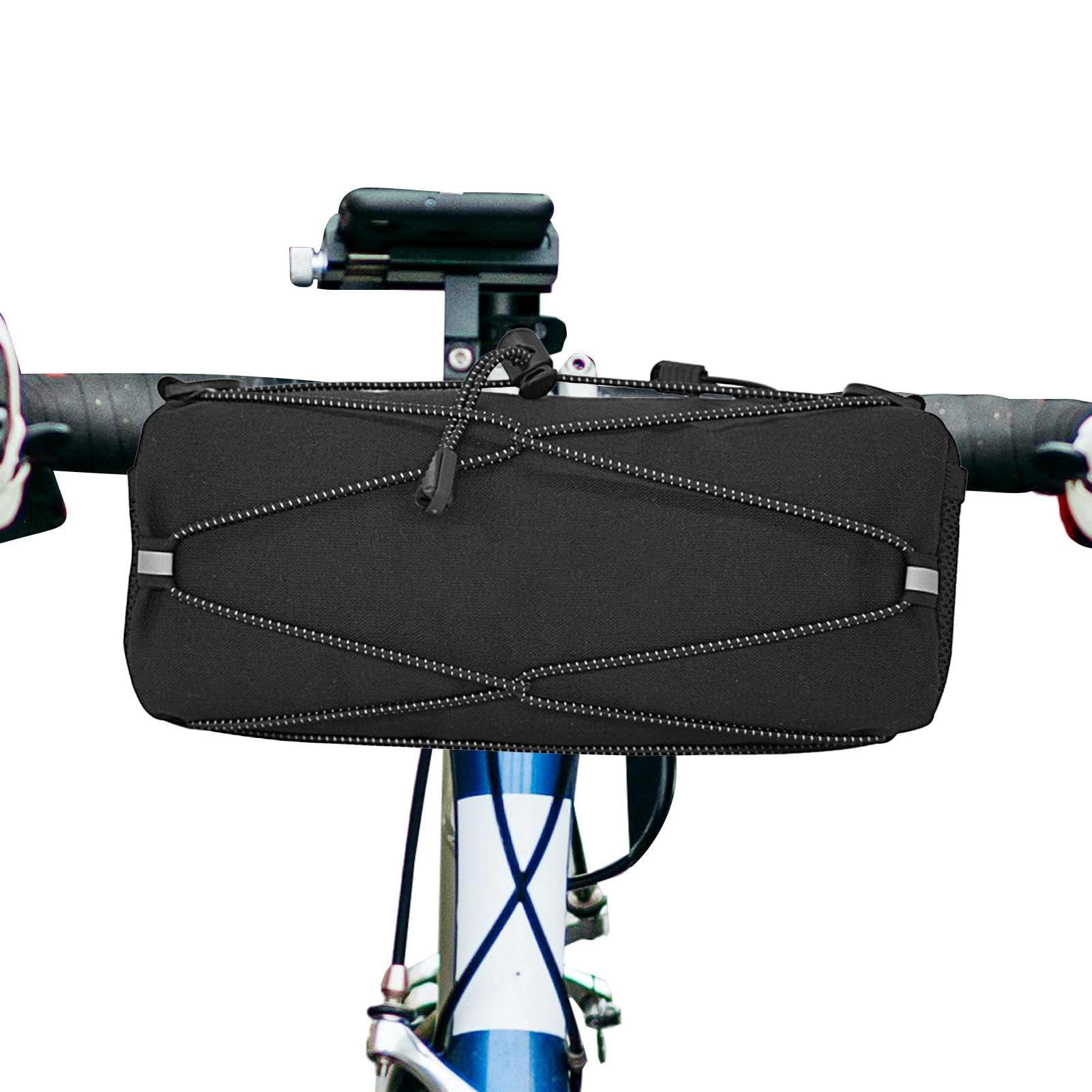 Cycling Frame Bags, Cycling Bags for Frame, Frame Bag Cycling, 2.4L Storage Cycling Bag, Cycling Accessories Pack, Handlebar Bag with Shoulder Strap, Cycling Travel Bag for Travel von Fravsiu