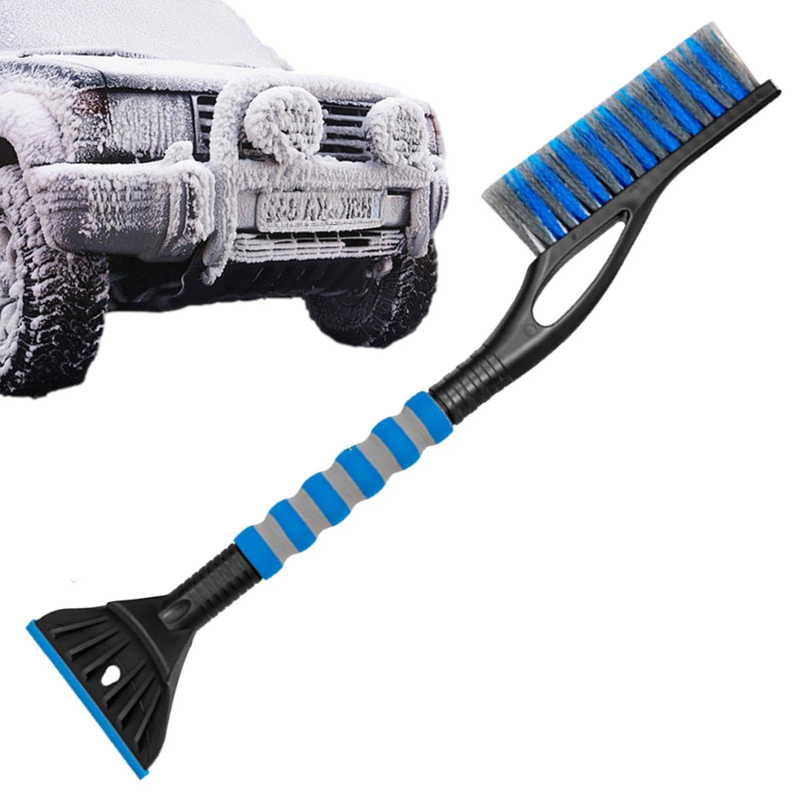 Fravsiu Snow Brush with Ice Scraper | Detachable Ice Scraper Snow Brush | Winter Car Automotive Exterior Accessories Snow Scraper Brushes for Cars, SUVs, Trucks, And Vehicles with Snow Removal Tool von Fravsiu