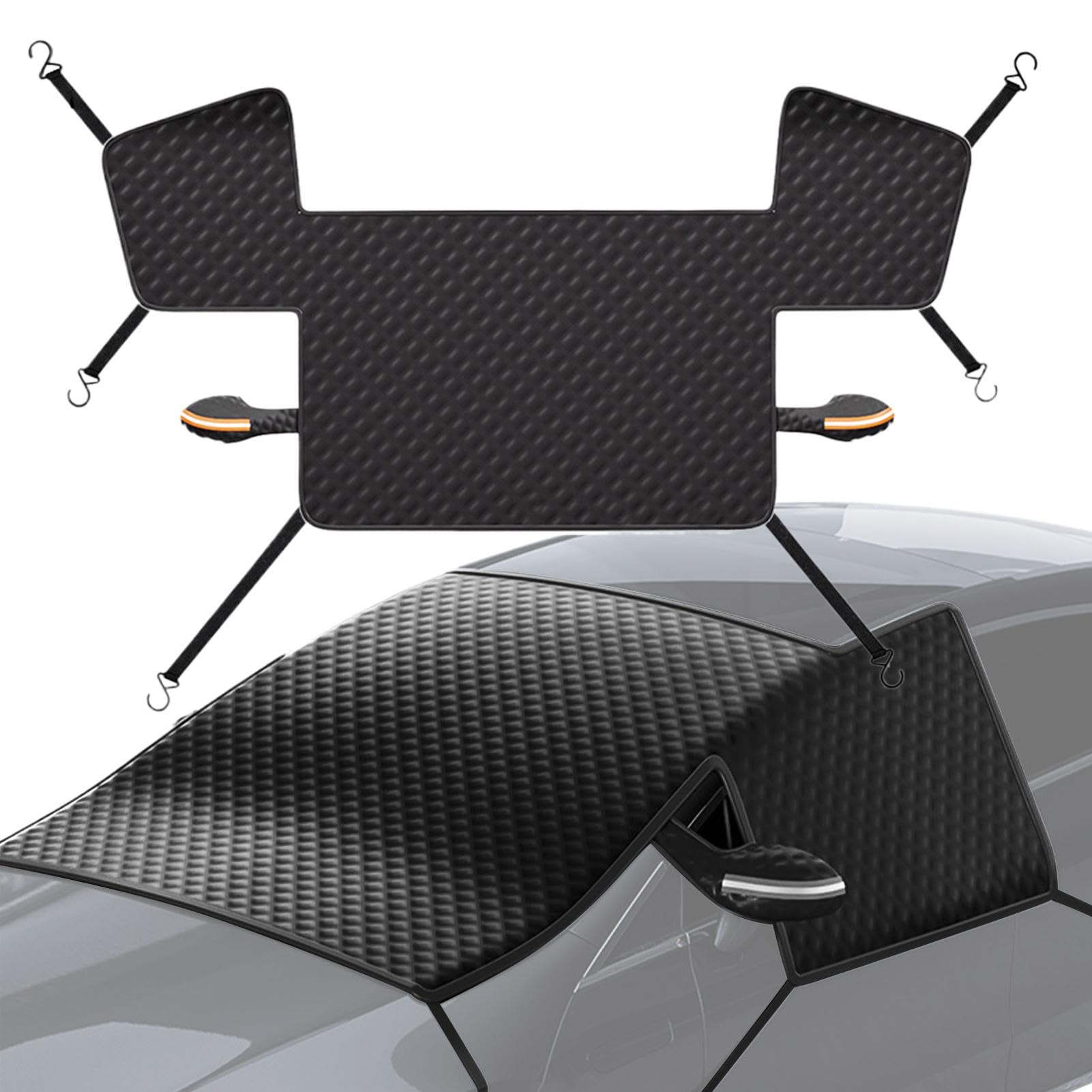 Frost Wiper Cover, Side Covers, Wind-Proof Freeze Protector, Car Ice Cover, Windshield Snow Cover Wind-Proof Car Snow and Ice Protector or Aufto Car For Snow, Ice, UV, Harshest Weather von Fravsiu