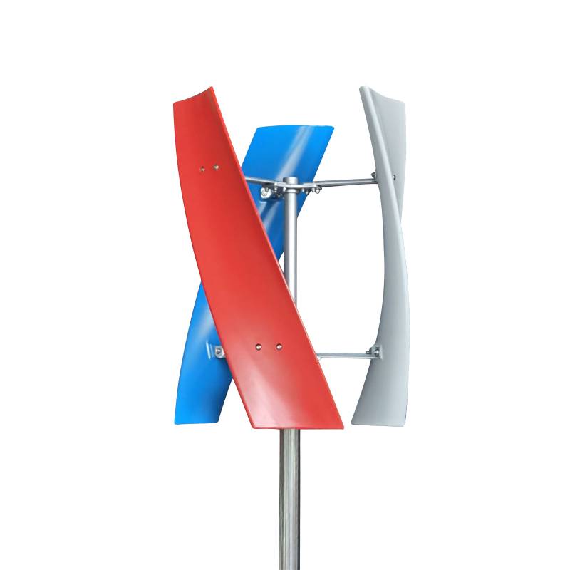 Vertikale Windgenerator mit Controller, 12V 400W Windkraftanlagen mit 3 Flüge Windrad Windturbine Windkraftanlage Mit Regler im Freien von Frederimo