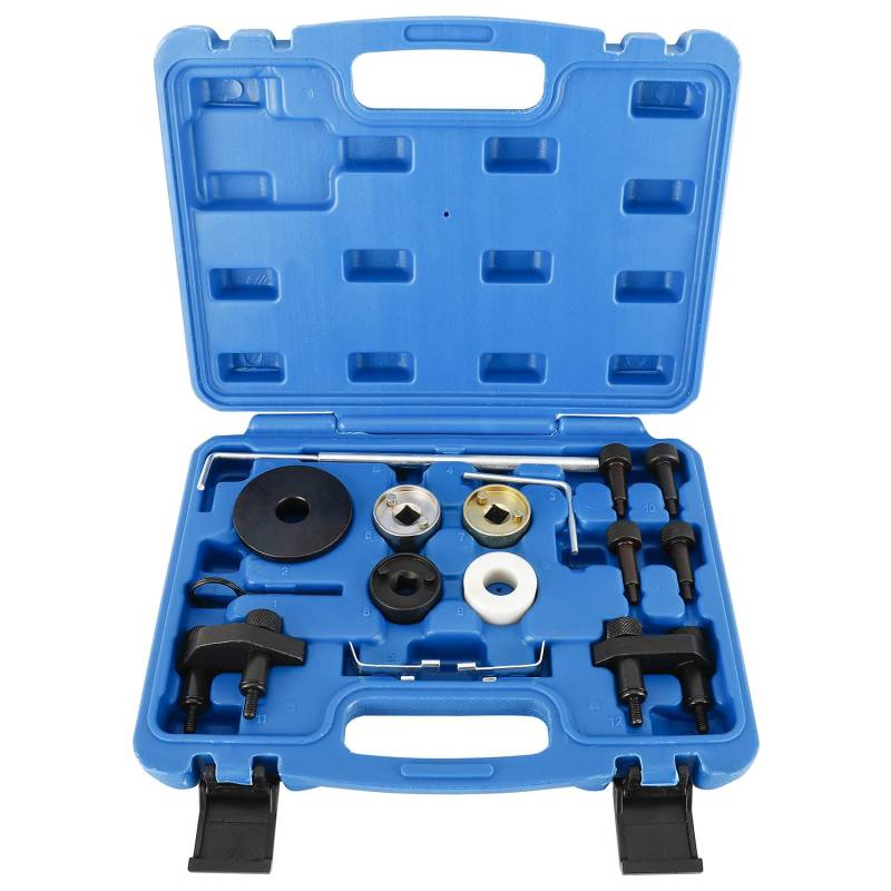 FreeTec Motor Nockenwelle Locking Ausrichtung Timing Tool Kit Kompatibel mit VW Skoda VAG 1.8 2.0 TFSI von FreeTec