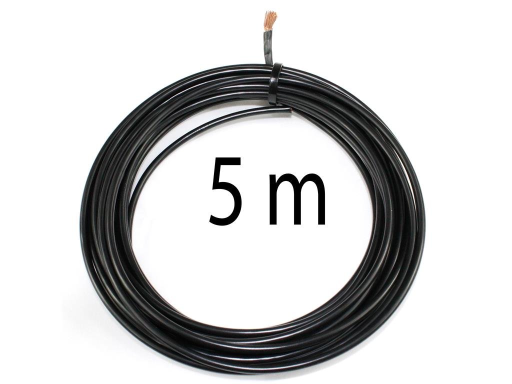 Freizeit - Wittke KFZ Universalkabel - FLRY Typ B - 4mm² - Masse - Schwarz 5 Meter (1,18 € pro m) von Freizeit - Wittke