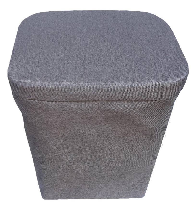 Freizeit Wittke Stoffhocker grau für Thetford Porta Potti 145/345 mit Polster von Freizeit Wittke