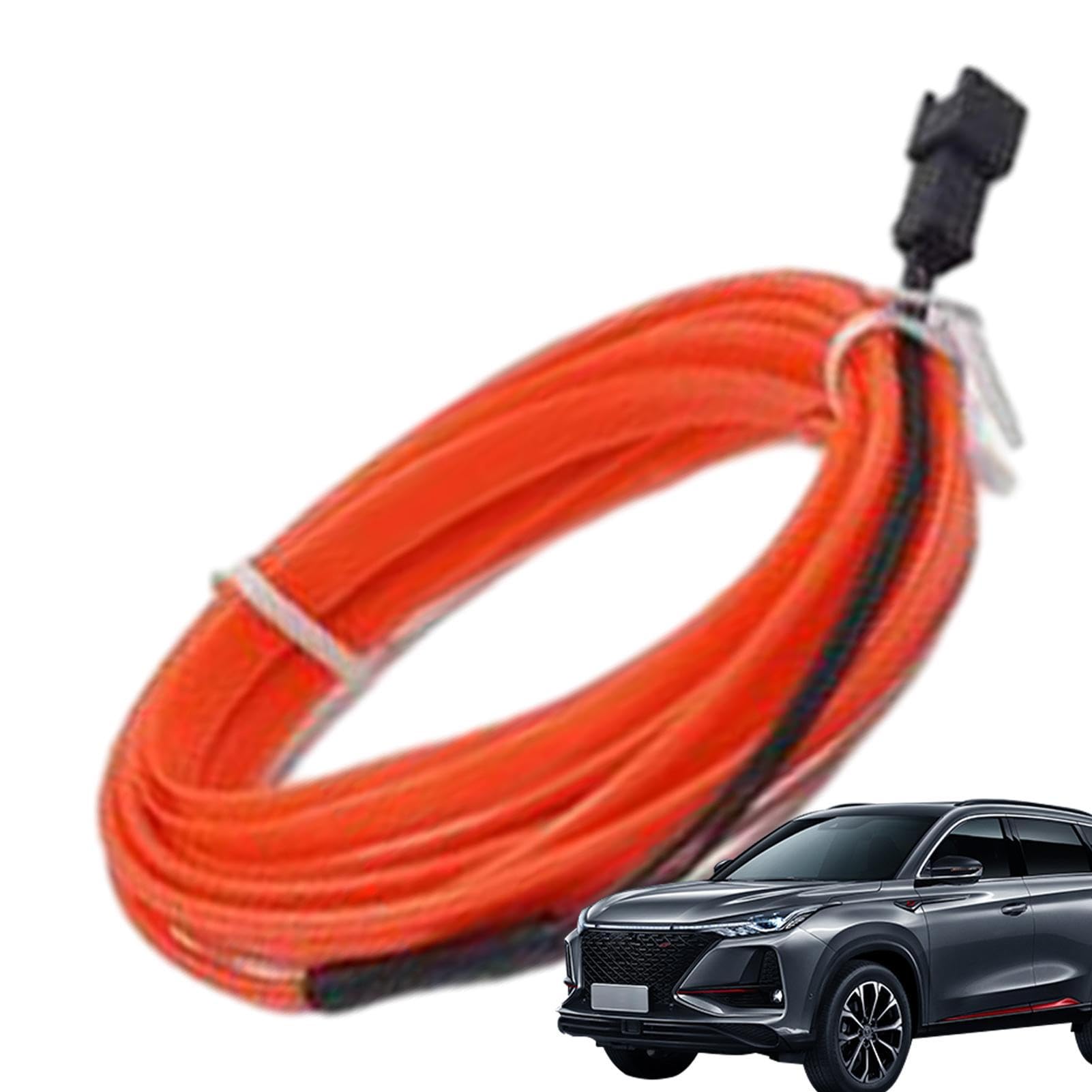 Frifer Auto-Lichtstreifen für den Innenbereich, USB-Auto-Umgebungslicht, romantisches und energiesparendes Neonlichtband für Autos und SUVs von Frifer