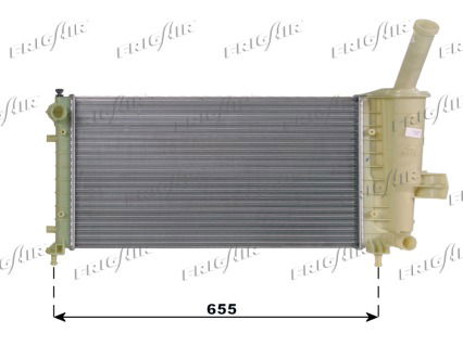 Kühler, Motorkühlung Frigair 0104.3049 von Frigair