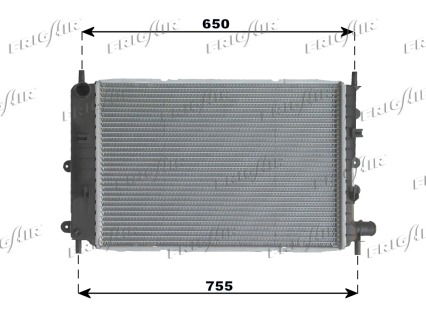 Kühler, Motorkühlung Frigair 0105.3041 von Frigair