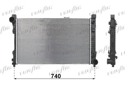 Kühler, Motorkühlung Frigair 0106.3056 von Frigair