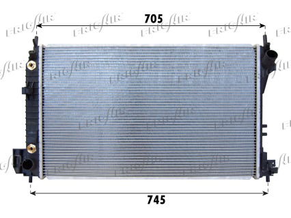 Kühler, Motorkühlung Frigair 0107.3079 von Frigair