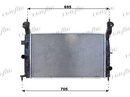 Kühler, Motorkühlung Frigair 0107.3094 von Frigair