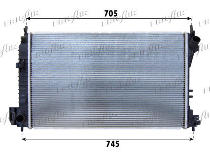 Kühler, Motorkühlung Frigair 0107.3102 von Frigair