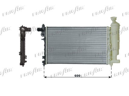 Kühler, Motorkühlung Frigair 0108.3047 von Frigair