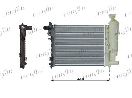 Kühler, Motorkühlung Frigair 0108.3048 von Frigair