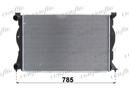 Kühler, Motorkühlung Frigair 0110.3139 von Frigair