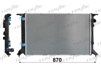 Kühler, Motorkühlung Frigair 0110.3148 von Frigair