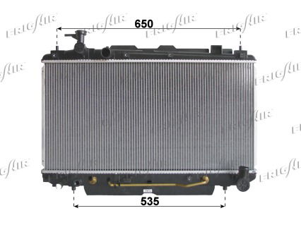 Kühler, Motorkühlung Frigair 0115.3170 von Frigair